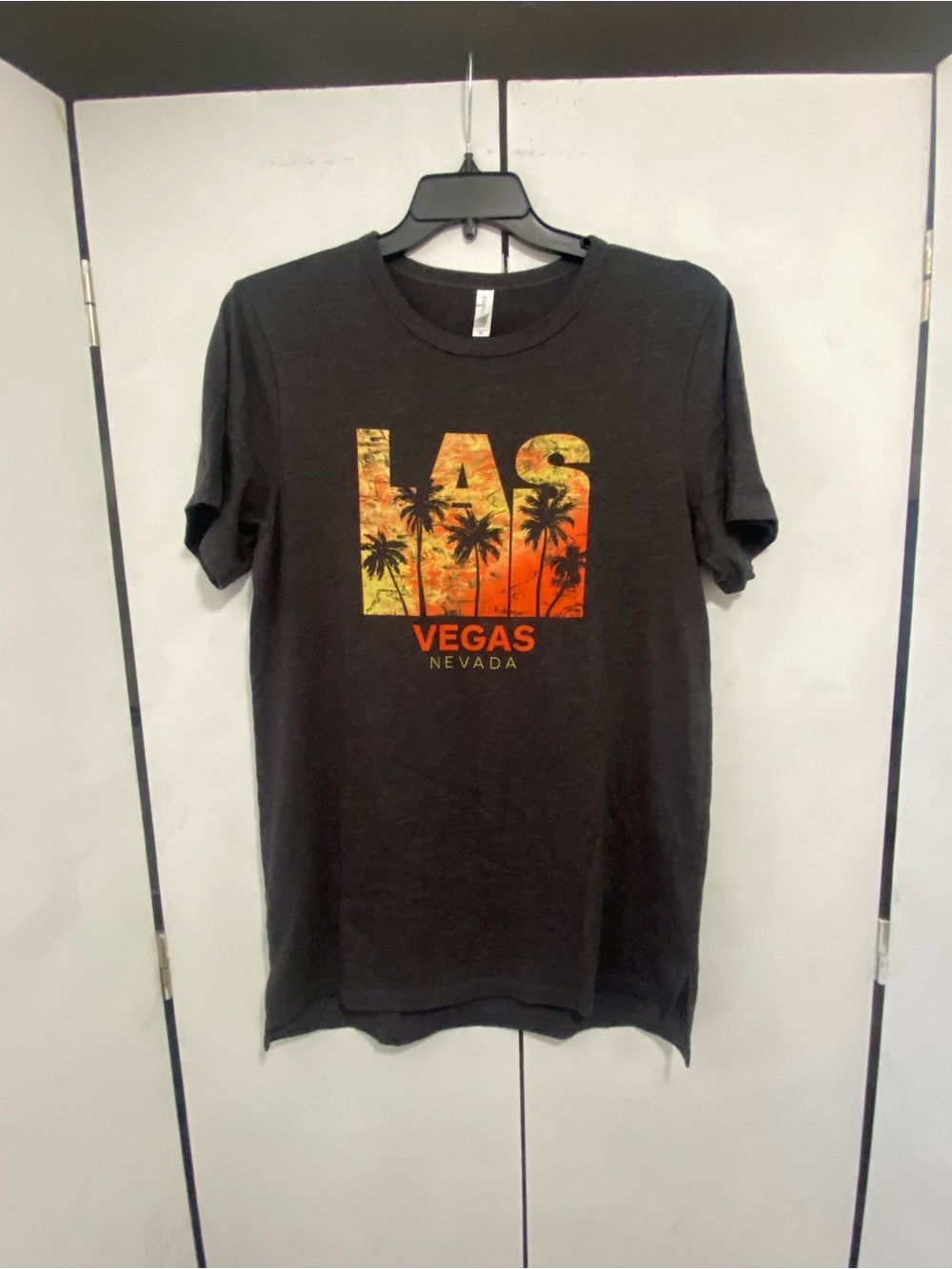 Black LAS Vegas Graphic Short Sleeve Tee